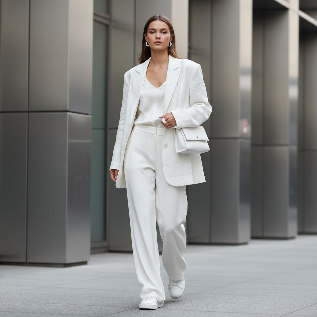 Як поєднувати головний колір 2026 року: стильні образи, одяг та аксесуари у відтінку Cloud Dancer - APRIL Journal - 3