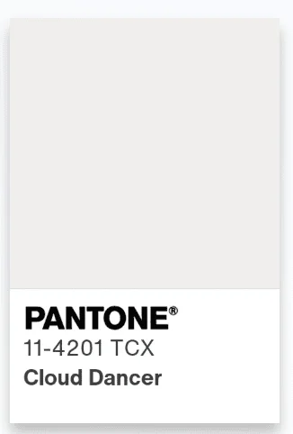Pantone оголосив колір 2026 року: атмосферний Cloud Dancer - APRIL Journal - 5