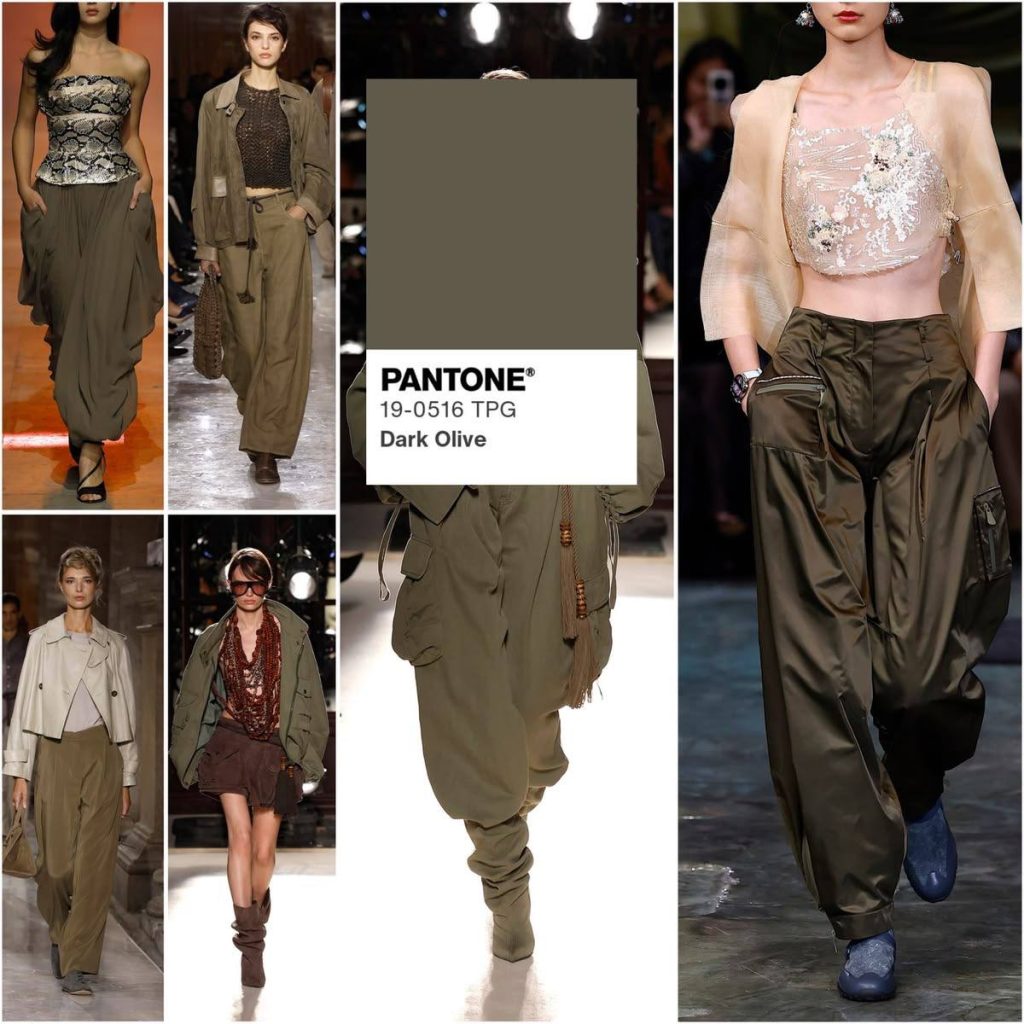 Колір Olive Green — приглушений оливковий