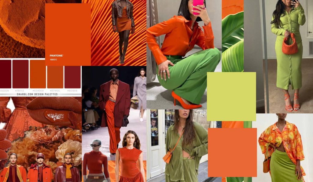 Як поєднувати модні кольори 2026 року - Контраст близьких тонів